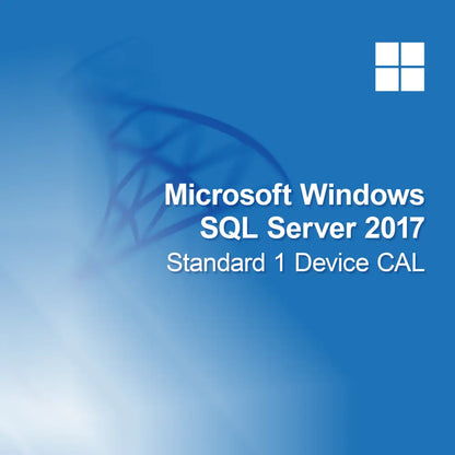 Microsoft SQL Server 2017 Standard, 1 Dispositivo CAL