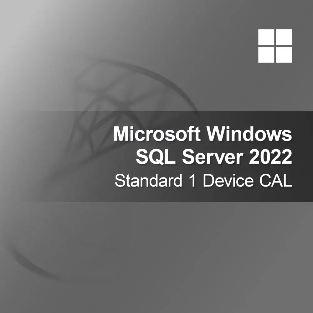 Microsoft SQL Server 2022 Standard 1 Dispositivo CAL