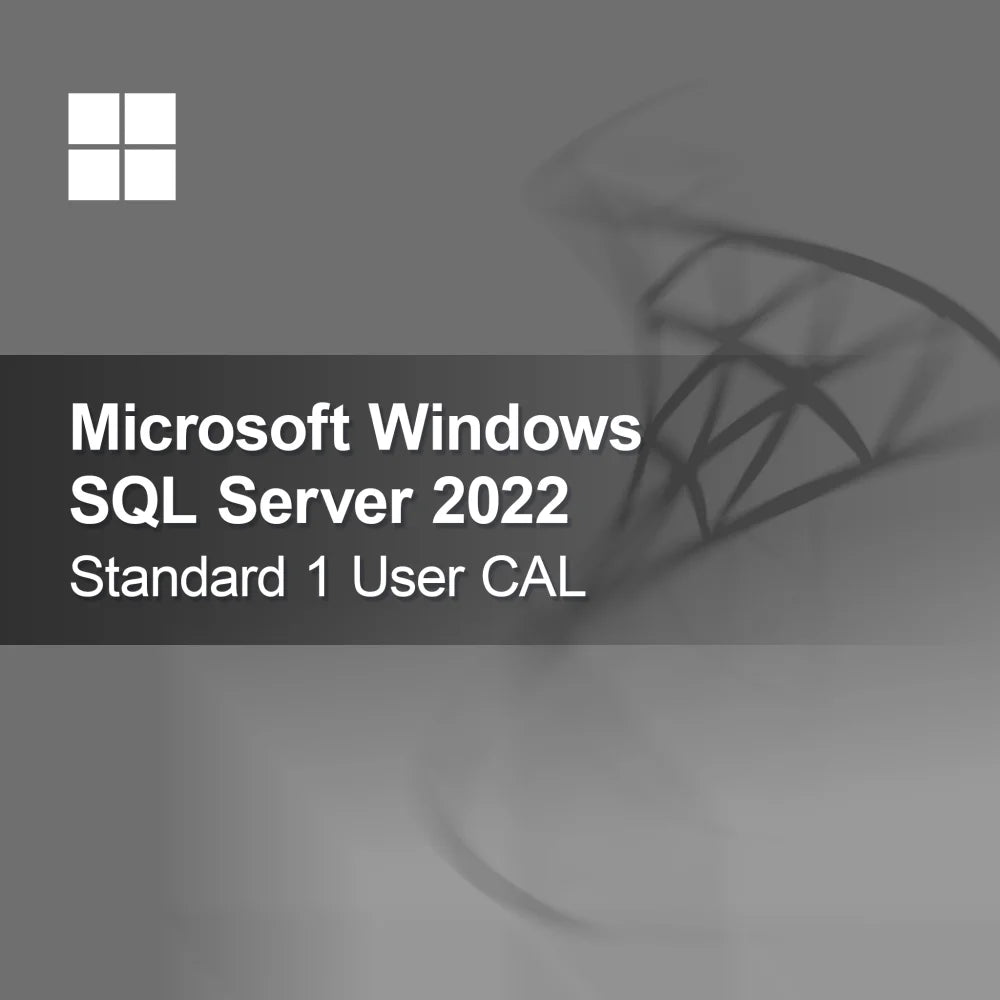 Microsoft SQL Server 2022 Standard 1 Utilizador CAL