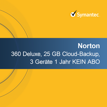 Norton 360 Deluxe, 25 GB Cloud-Backup, 3 dispositivos 1 ano SEM ASSINATURA