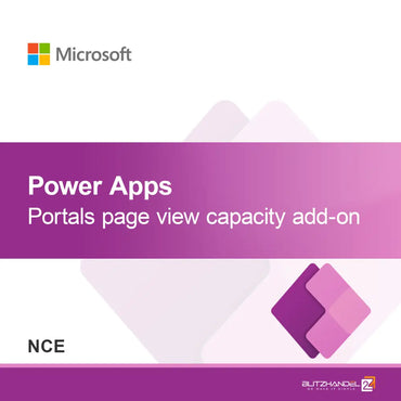 Add-on de capacidade de visualização de páginas Power Apps Portals (NCE)