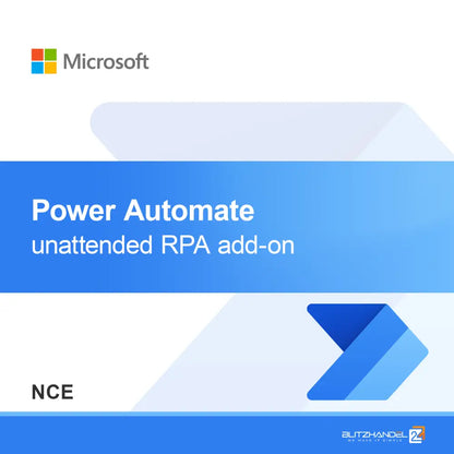 Power Automate add-on RPA não assistido (NCE)