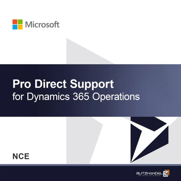 Suporte Pro Direct para Dynamics 365 Operations (NCE)