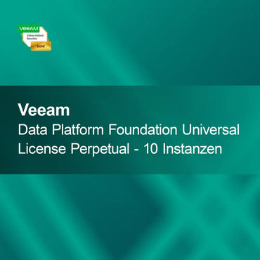 Licença Perpétua Universal da Plataforma de Dados Veeam Foundation - 10 Instâncias
