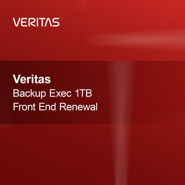 Renovação Veritas Backup Exec 1TB Front End
