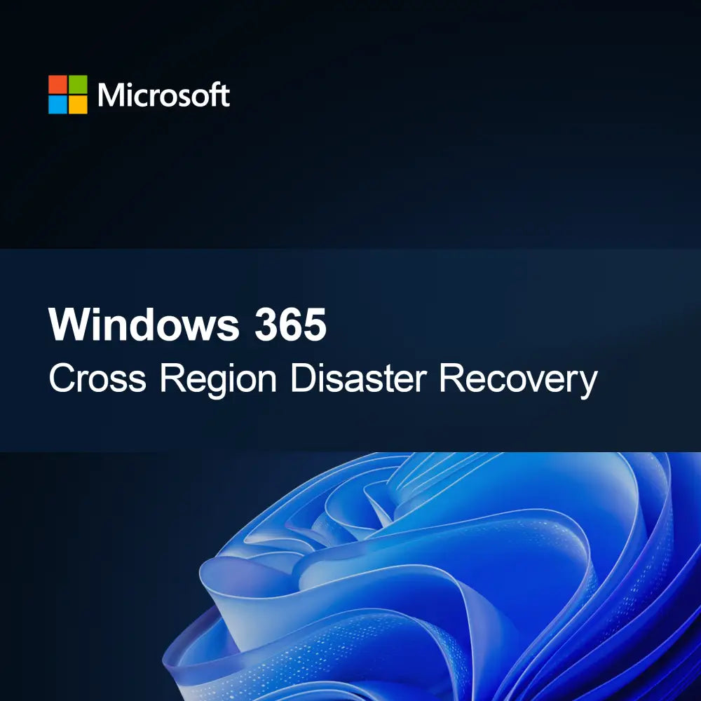 Windows 365 Recuperação de Desastres entre Regiões